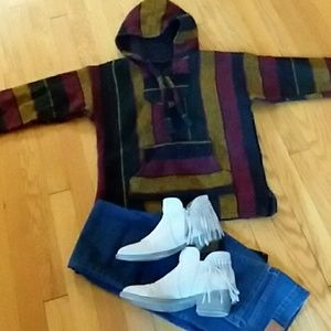 🍁Fleece lined Baja hoodie Small🍁
